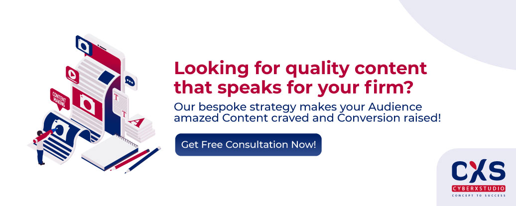 Get free consultation for Content Marketing